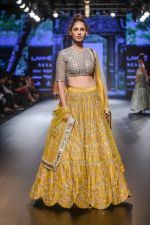 Model walk the ramp for Jayanti Reddy at Lakme Fashion Week on 26th Aug 2018