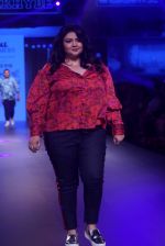 Model walk the ramp for Narendra Kumar at Lakme Fashion Week on 26th Aug 2018