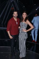 Varun Dhawan, Anushka Sharma on the sets of Indian Idol in Yashraj Studio, Andheri on 4th Sept 2018
