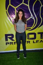 Kim Sharma at Roots Premiere League in bandra on 7th Sept 2018