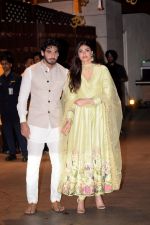 Aahan Shetty, Athiya Shetty at Mukesh Ambani's House For Ganesha Chaturthi on 13th Sept 2018