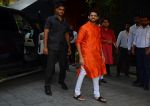 Aditya Thackeray at Ganpati celebrations in Arpita Khan's home in khar on 13th Sept 2018