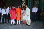 Arpita Khan, Aayush Sharma at Ganpati celebrations in Arpita Khan's home in khar on 13th Sept 2018