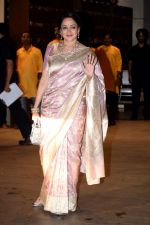 Hema Malini at Mukesh Ambani's House For Ganesha Chaturthi on 13th Sept 2018