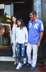 Ananya Pandey, Chunky Pandey Spotted At Bastian Bandra on 23rd Sept 2018