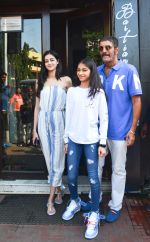 Ananya Pandey, Chunky Pandey Spotted At Bastian Bandra on 23rd Sept 2018