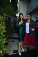 Neha Dhupia, Katrina Kaif before the recording of NofilterNeha season3 in Khar on 23rd Sept 2018
