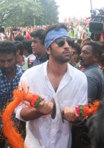 Ranbir Kapoor At The RK Studio's Ganesha Immersion In Chembur on 23rd Sept 2018