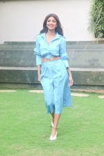 Shilpa Shetty media interactions for her web series Hear Me Love Me at juhu on 30th Sept 2018