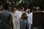 Randhir Kapoor at Krishna Raj Kapoor's funeral in Chembur on 1st Oct 2018