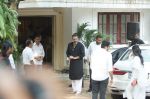 Sanjay Dutt at Krishna Raj Kapoor's funeral in Chembur on 1st Oct 2018