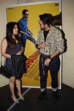 Ayushmann Khurrana, Bhumi Pednekar at the Screening of film AndhaDhun at zee preview theater in andheri on 1st Oct 2018