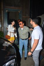 Aftab Shivdasani with wife Nin Dusjan & Gulshan Grover Spotted at a restaurant in bandra on 2nd Oct 2018 (6)_5bb4689e64242.JPG
