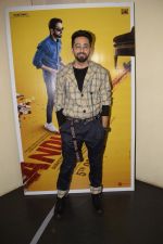 Ayushmann Khurrana at the Screening of film AndhaDhun at zee preview theater in andheri on 1st Oct 2018