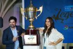 Sonakshi Sinha, Rannvijay Singh at the launch of india's largest corporate football tournament Legends Cup in Tote racecourse on 9th Oct 2018