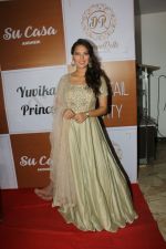 Rochelle Rao at the Red Carpet Of The Sangeet Of Yuvika Chaudhary And Prince Narul on 11th Oct 2018 (21)_5bc0c11882074.JPG