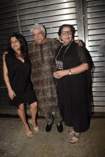 Javed Akhtar, Shabana Azmi, Zoya Akhtar at Zoya Akhtar_s birthday party in bandra on 14th Oct 2018 (159)_5bc442f000721.JPG