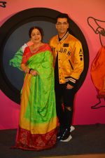 Kirron Kher, Karan Johar at the Launch of India's got talent in Trident bkc on 14th Oct 2018