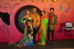 Malaika Arora, Kirron Kher, Karan Johar, Rithvik Dhanjani at the Launch of India's got talent in Trident bkc on 14th Oct 2018