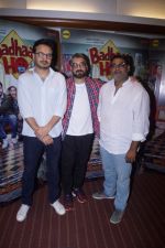 Amit Sharma, Shanatanu Srivastava, Akshat Ghildial at the Interview with Director & Writer of Film Badhaai Ho on 23rd Oct 2018
