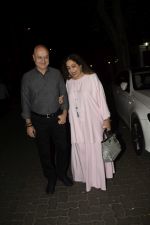 Anupam Kher, Kiron Kher spotted at Anil Kapoor_s house for Karvachauth celebration in Juhu on 27th Oct 2018 (156)_5bd6bd7956810.JPG