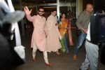 Ranveer Singh with his wife Deepika Padukone was spotted at International Airport, Andheri in Mumbai on 22nd Nov 2018