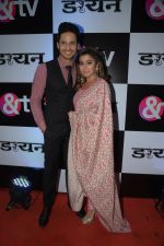 Mohit Malhotra, Tina Dutta at the Launch of & TV's new horror mystery Daayan on 3rd Dec 2018