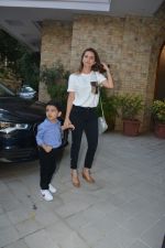 at Taimur's birthday party in bandra on 7th Dec 2018