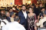 Yuvraj Singh, Hazel Keech at Isha Ambani and Anand Piramal's wedding on 12th Dec 2018