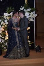 Priyanka Chopra and Nick Jonas at Wedding reception in Mumbai on 19th Dec 2018