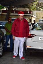 Randhir Kapoor attends the christmas brunch at Shashi Kapoor's house in juhu on 25th Dec 2018