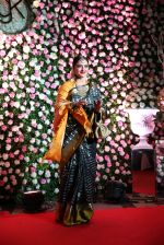 Rekha at Kapil Sharma's wedding reception in jw marriott Sahar on 25th Dec 2018