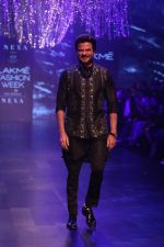 Anil Kapoor walk the ramp for Raghavendra Rathore at Lakme Fashion Week 2019 on 3rd Feb 2019