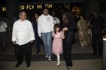 Abhishek Bachchan, Aishwarya Rai Bachchan, Aaradhya Bachchan spotted at bkc post dinner on Abhishek_s birthday on 5th Feb 2019 (44)_5c5a9fa097520.JPG