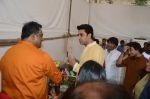 Abhishek Bachchan at Saraswati pujan at Anurag Basu_s house in goregaon on 10th Feb 2019 (110)_5c612f8d79b40.jpg