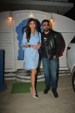 Shilpa Shetty, Raj Kundra at the baby shower of her manager in bandra on 8th Feb 2019