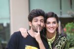 Kriti Sanon & Kartik Aaryan at the media interactions for film LukaChuppi at jw marriott juhu on 19th Feb 2019