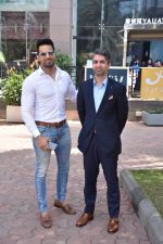 Upen Patel Spotted At Yauatcha Restaurant Along With Olympic Gold Medalist Abhinav Bindra on 10th March 2019