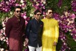 Ranbir Kapoor, Ayan Mukerji, Karan Johar at Akash Ambani & Shloka Mehta wedding in Jio World Centre bkc on 10th March 2019