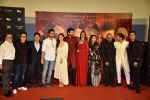 Alia Bhatt, Varun Dhawan, Sanjay Dutt, Sonakshi Sinha, Aditya Roy Kapoor, Madhuri Dixit, Karan Johar, Sajid Nadiadwala at the Teaser launch of KALANK on 11th March 2019