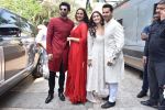 Varun Dhawan, Alia Bhatt, Sonakshi Sinha, Aditya Roy Kapoor at the Teaser launch of KALANK on 11th March 2019