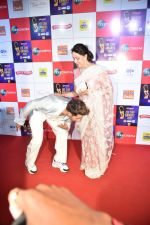 Hema Malini at Zee cine awards red carpet on 19th March 2019