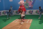 Soha Ali Khan shooting fun cricket videos with kids’ favourite, Peppa Pig and George on 22nd June 2019