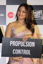 Sonakshi Sinha at the Trailer Launch Of Film Mission Mangal on 18th July 2019