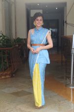 Tapsee Pannu at the media interactions for film Mission Mangal at Sun n Sand in juhu on 3rd Aug 2019