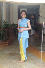 Tapsee Pannu at the media interactions for film Mission Mangal at Sun n Sand in juhu on 3rd Aug 2019