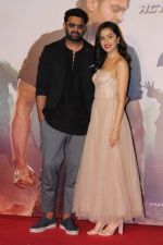 Shraddha Kapoor, Prabhas at the Trailer Launch Of Film Saaho on 11th Aug 2019