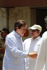 Sanjay Khan at the funeral of Mohammed Zahur Khayyam on 20th Aug 2019