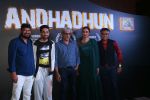 Tabu, Sriram Raghavan, Ayushmann khurrana at the Celebration of Nation Awards winning of AndhaDhun at Novotel juhu on 21st Aug 2019