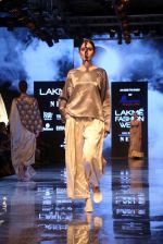 Model walk the ramp at Lakme Fashion Week 2019 Day 2 on 22nd Aug 2019